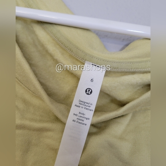 Lululemon Pleated Modal Fleece Pullover - Picture 5 of 5